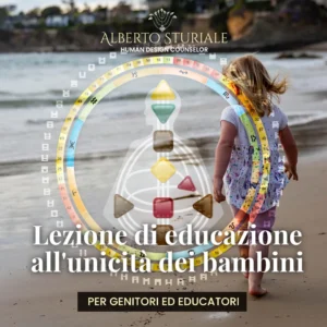 Lezione di educazione all'unicità dei bambini