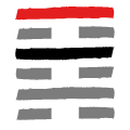 Profilo 4/6 in Human Design: Linea 4 di Personalità in nero e Linea 6 di Disegno in rosso